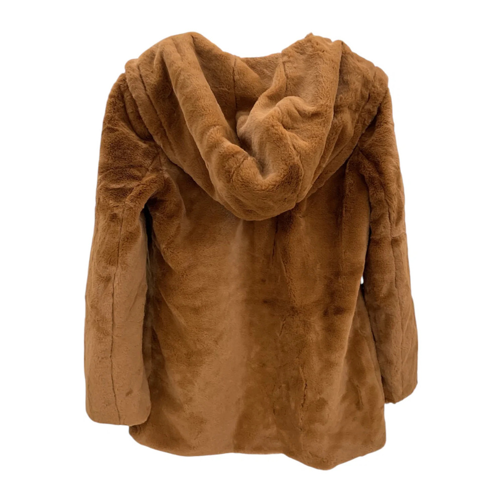 NVLT Multicolor Faux Fur Jacket Brown - Regular - Picture 2 of 2